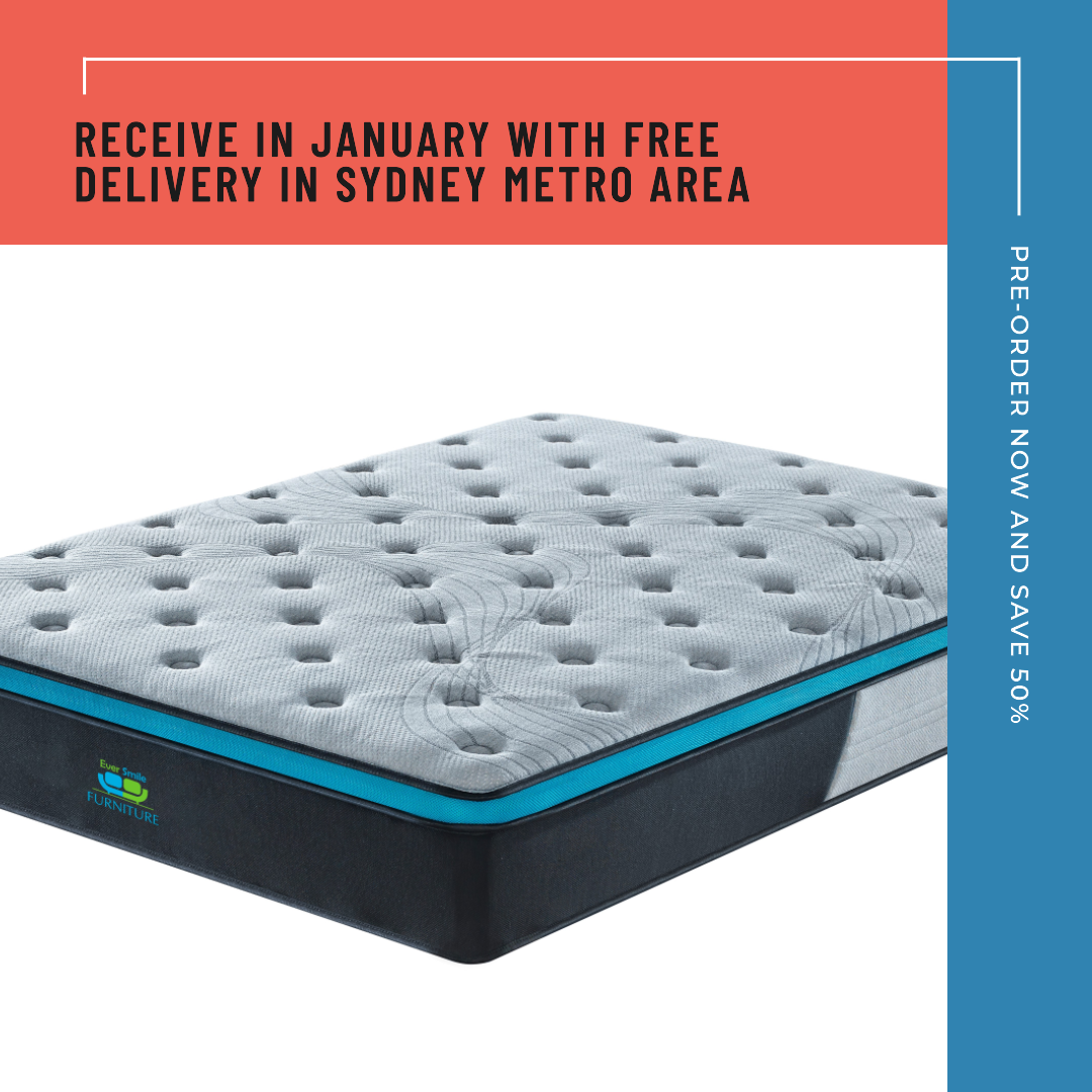 NNEDSZ King Size 28cm GelZone Pocket Spring Mattress-4