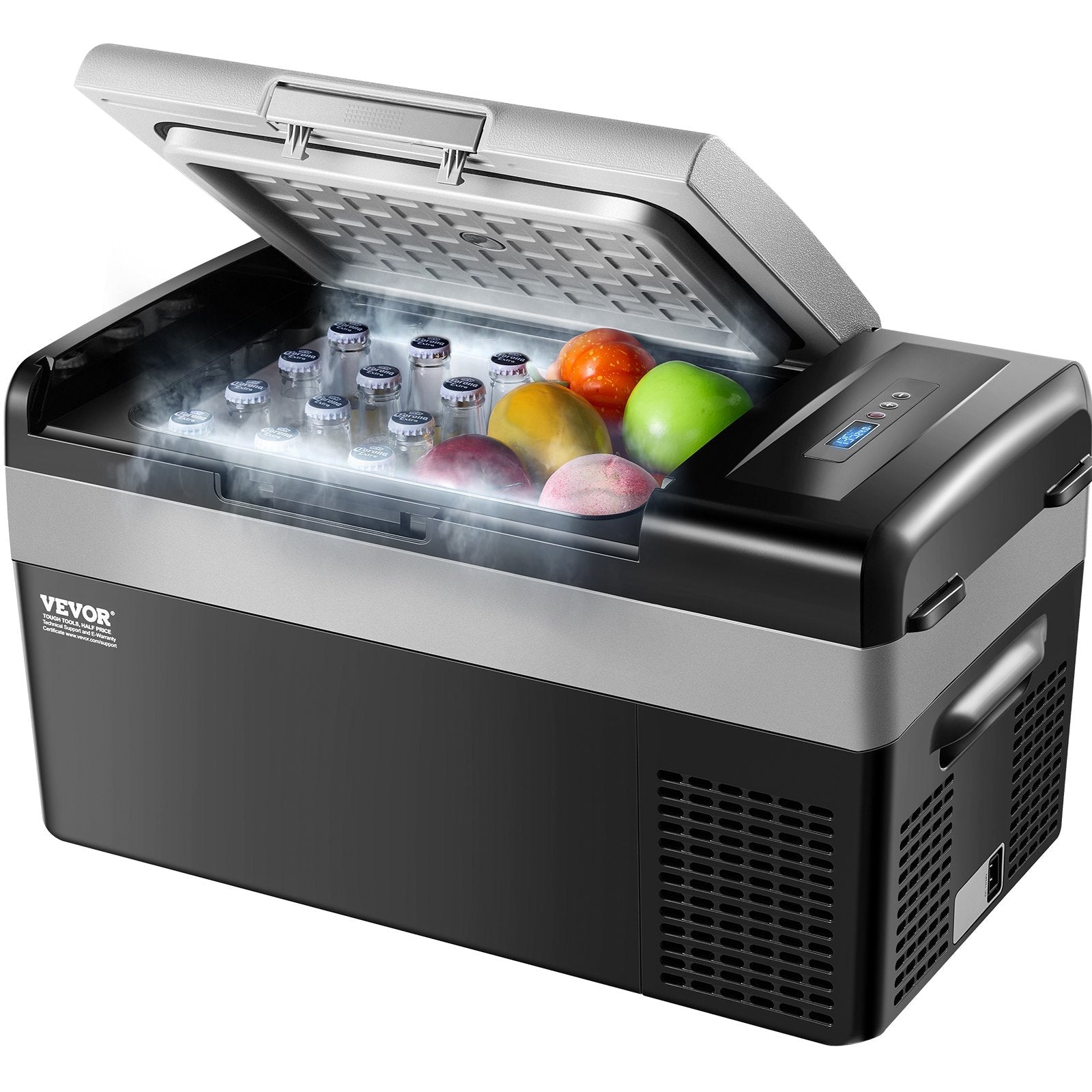 VEVOR Portable Car Refrigerator Freezer Compressor 20L Single Zone for Car Home-0