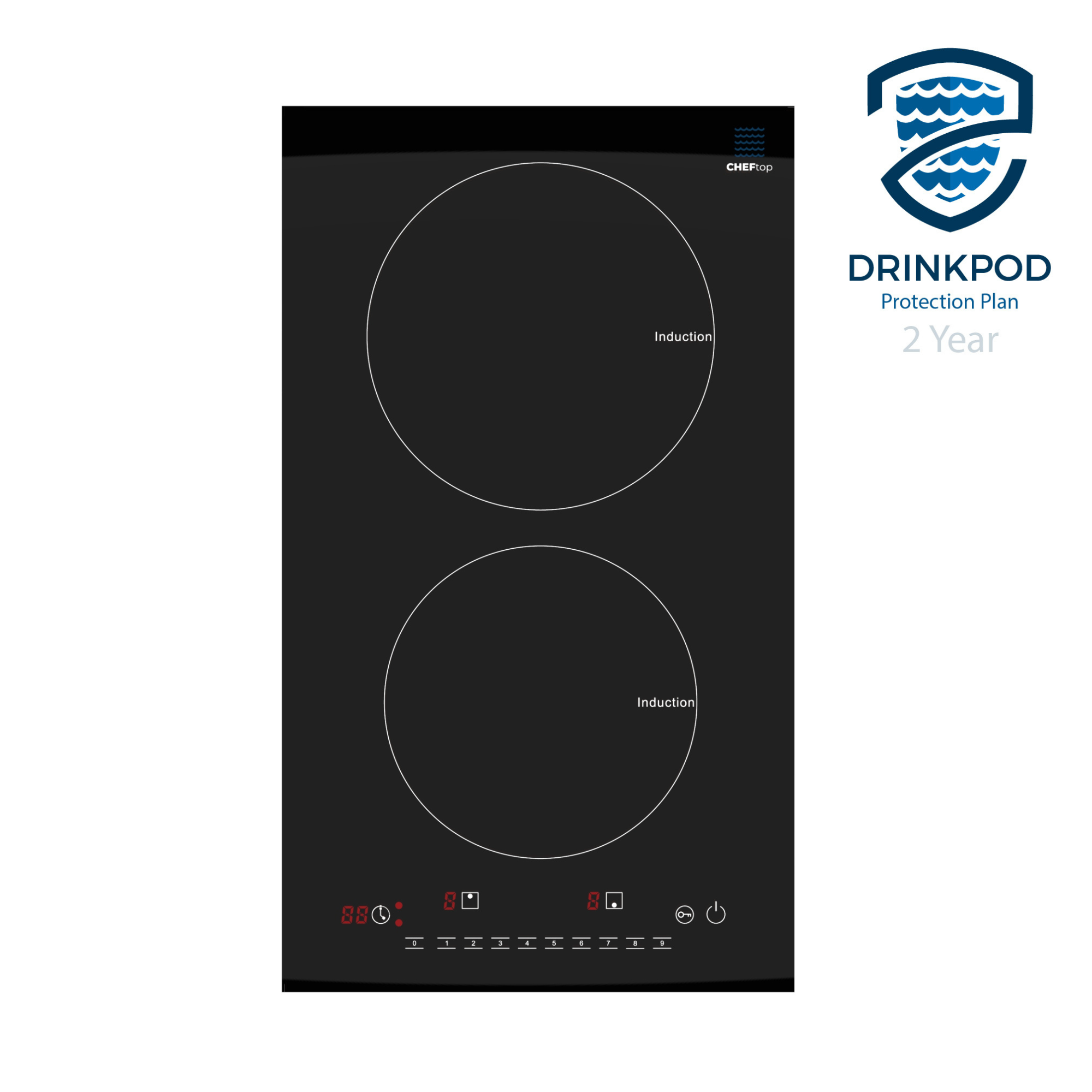 CHEFTop Pro - Dual Burner Induction Cooktop With Optional Induction Pan-10