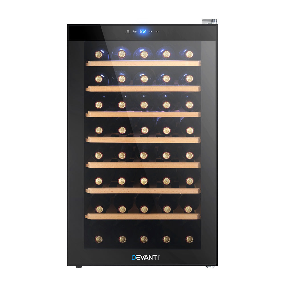 NNEDSZ Devanti Wine Fridge Cooler 51 Bottles-2