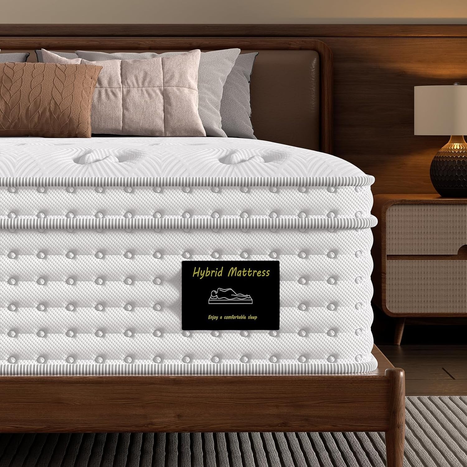 King Hybrid Mattress SuperPremium Cooling Memory Foam-0