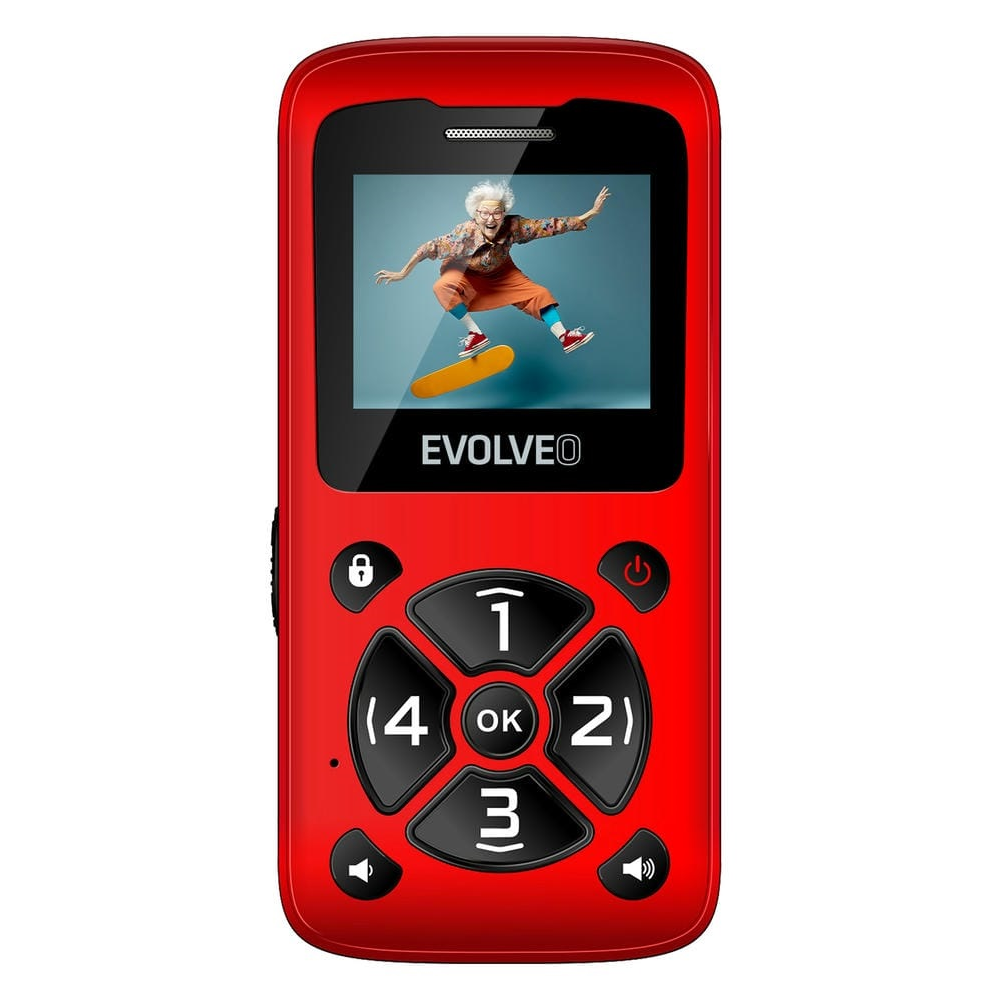 EasyPhone ID (EP400) red (SGM EP-400-IDR)-0