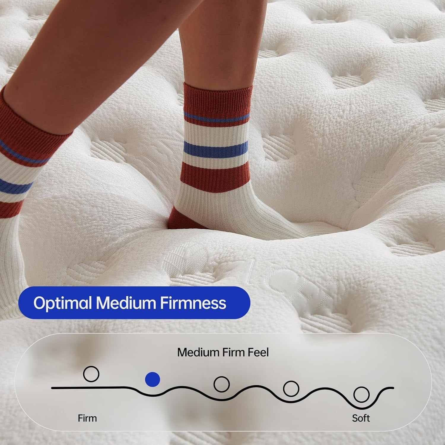 Fourteen Inch King Size Premium MemoryFoam Mattress-2