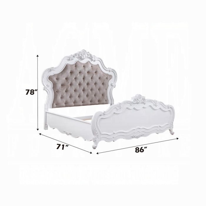 Latisha classic bed frame detail