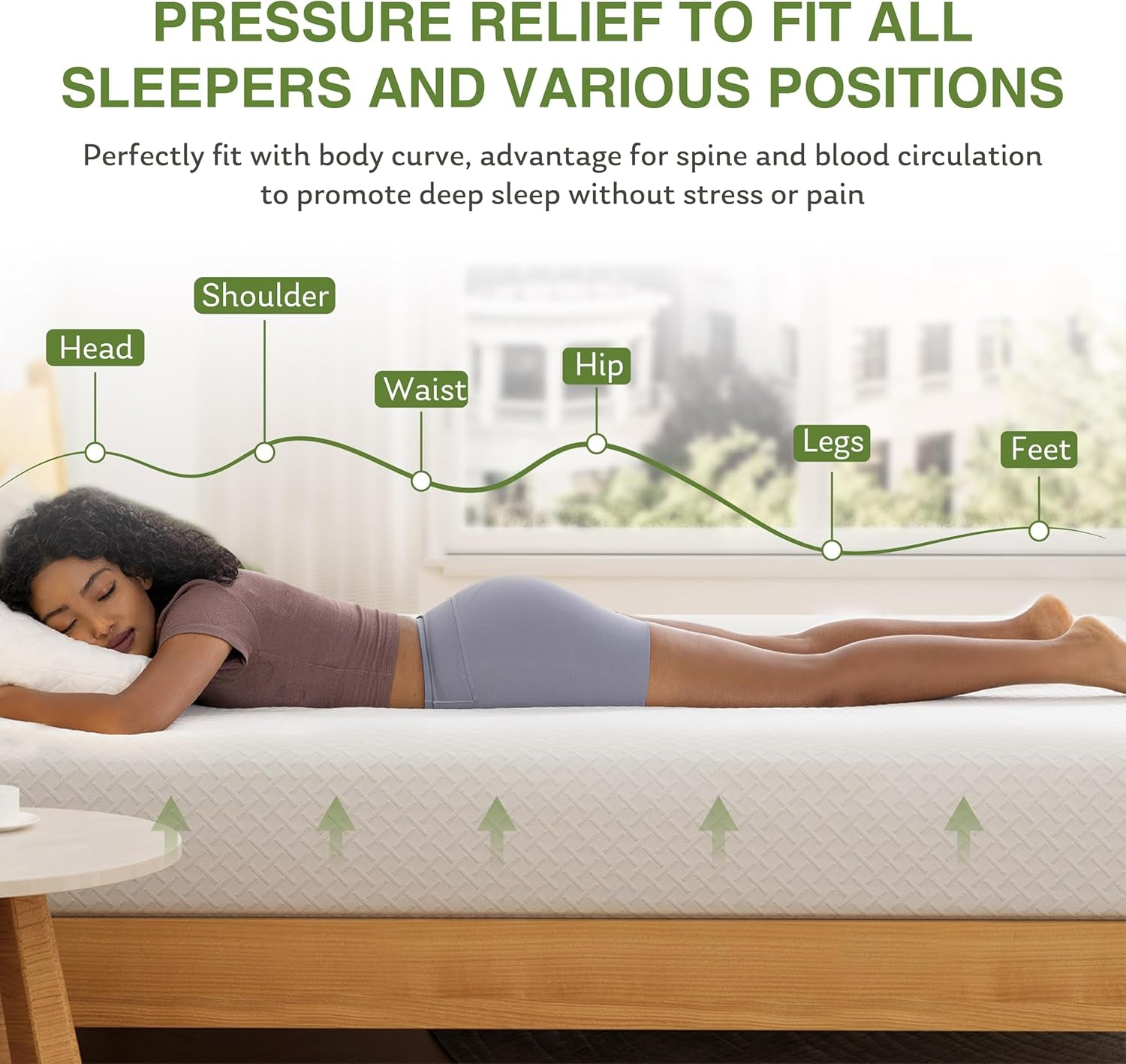 King Size Premium Memory Foam Mattress TwelveInchCoolingGel-3