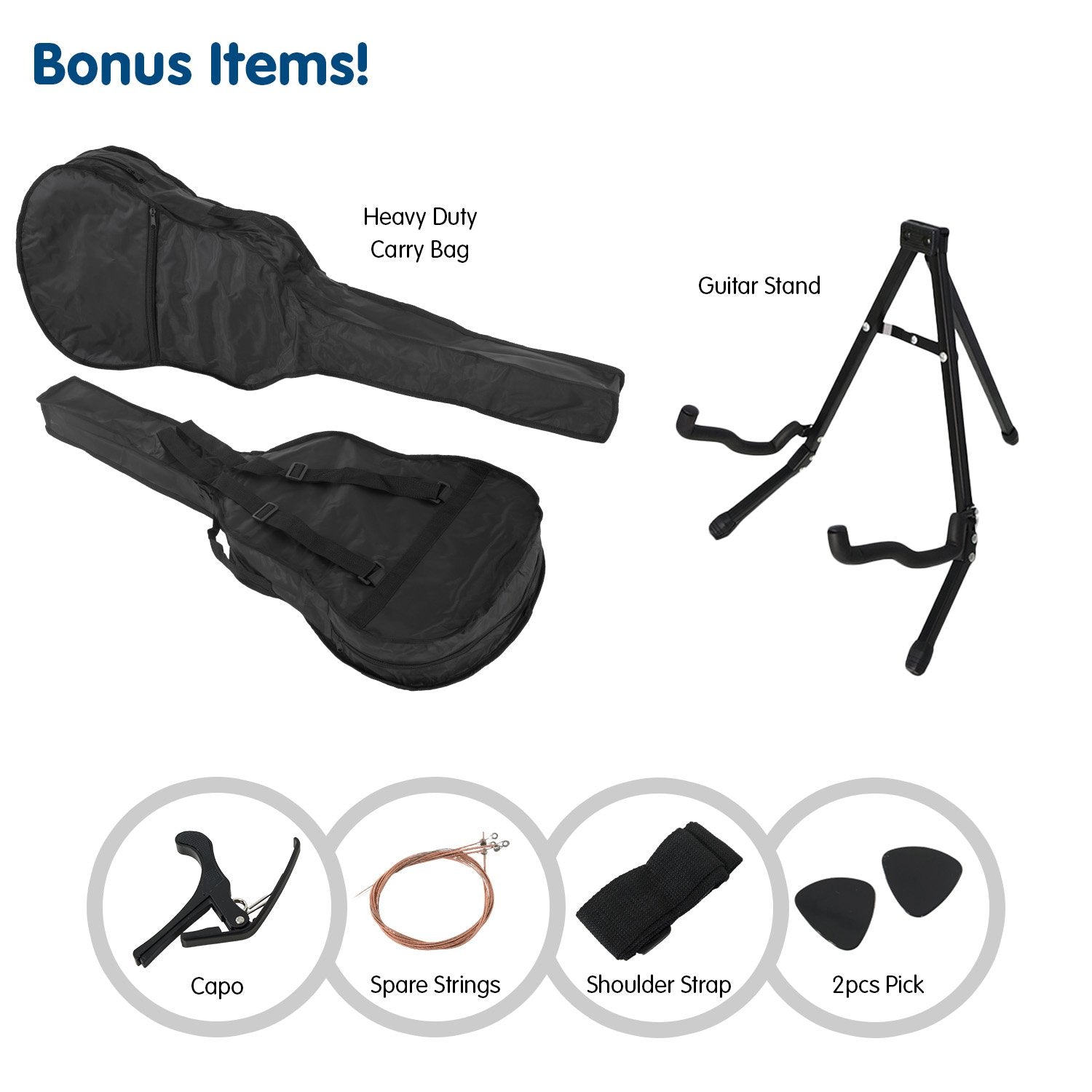 NNEDPE 38in Pro Cutaway Acoustic Guitar with Carry Bag - Sun Burst-4