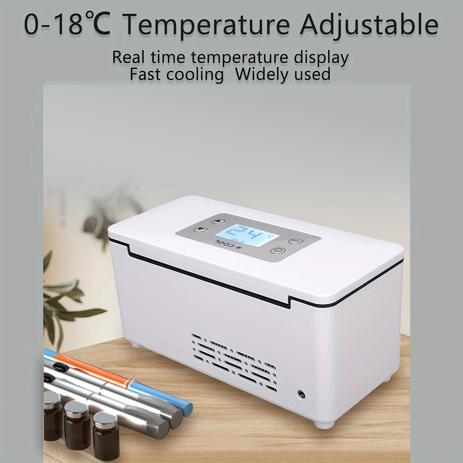 NNETM Insulin Fridge Box USB Car Medicine Cooler-1