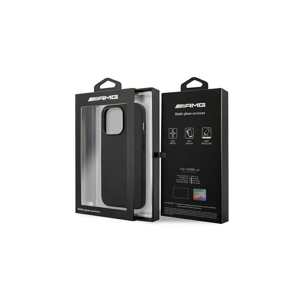 AMG Apple iPhone 14 Pro Max Hátlapvédő Tok - Fekete (AMHCP14XDOLBK)-0