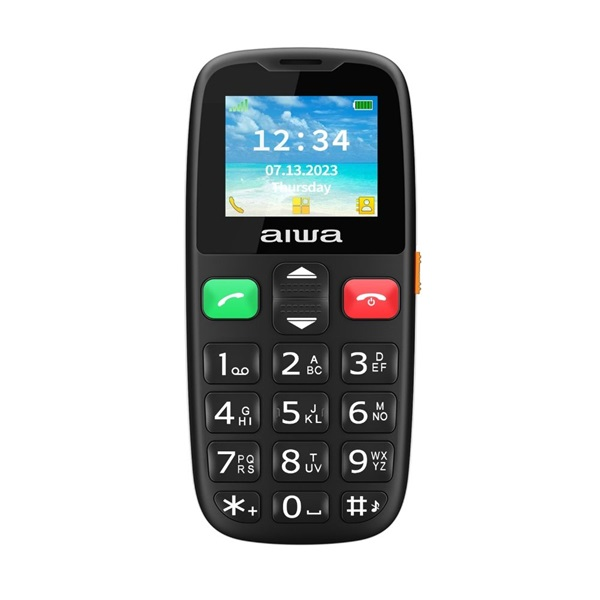Aiwa FPH-S100-4G 1,8" fekete mobiltelefon (FPH-S100-4G)-0
