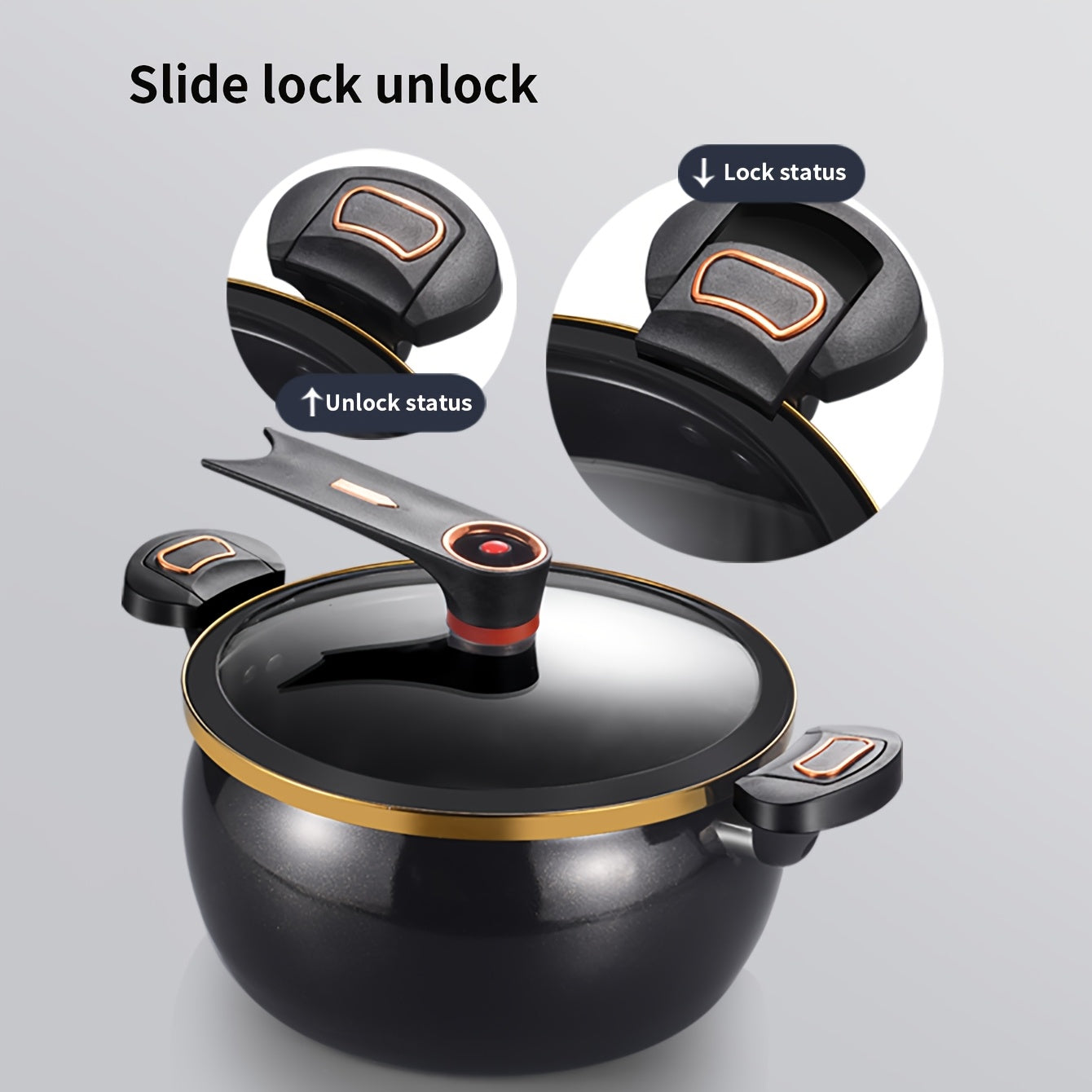 Chubby Soup Pot Non-Stick for All Stoves-2