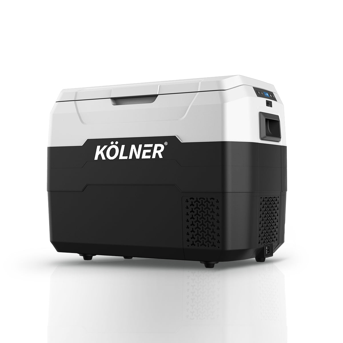 NNEDPE Kolner 40L Portable Fridge Cooler Freezer Camping Refrigerator Black-0