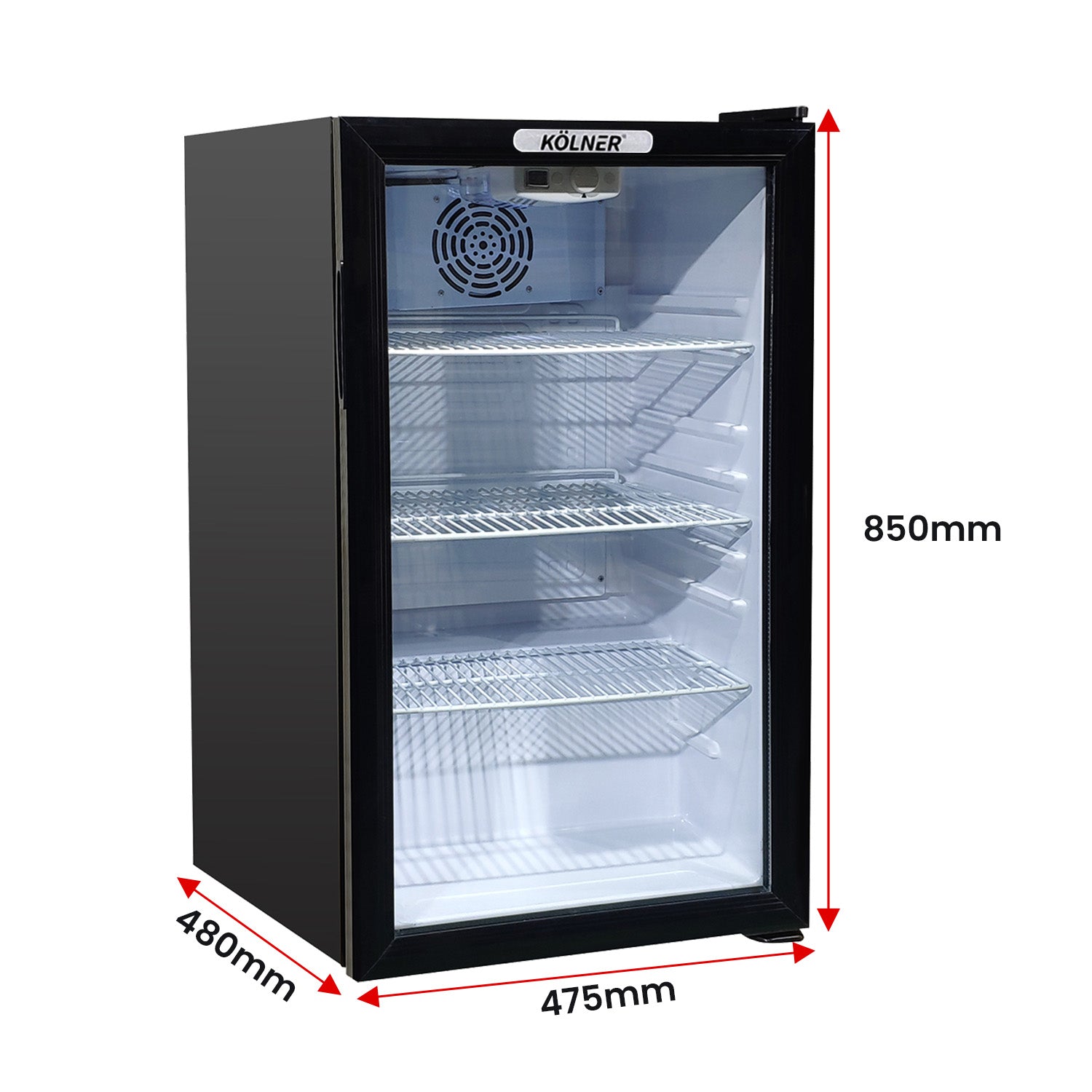 NNEDPE 100L Bar Fridge-2