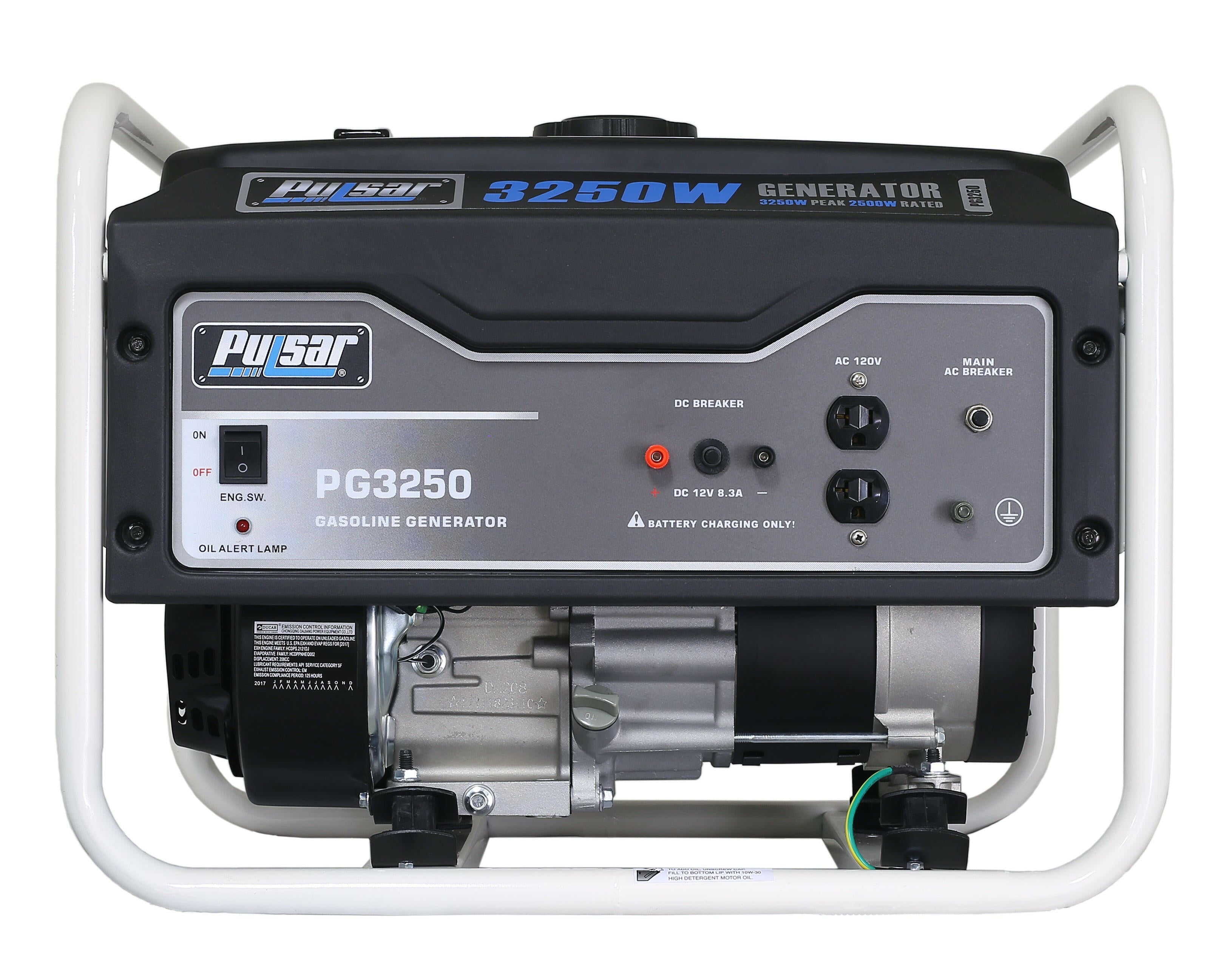 Pulsar 3250W Gas Powered Generator-1