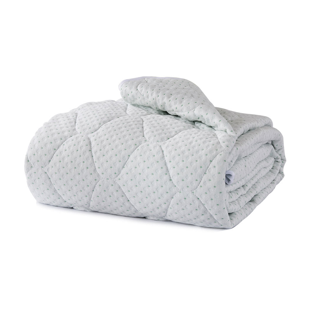 NNEIDS Dreamz Mattress Protector Topper Bamboo Double-0