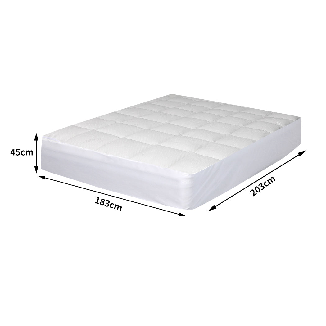 NNEIDS Dreamz Mattress Protector Luxury Topper King-1