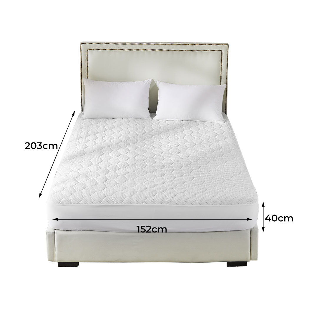 NNEIDS Dreamz Mattress Protector Topper Bamboo Queen-1