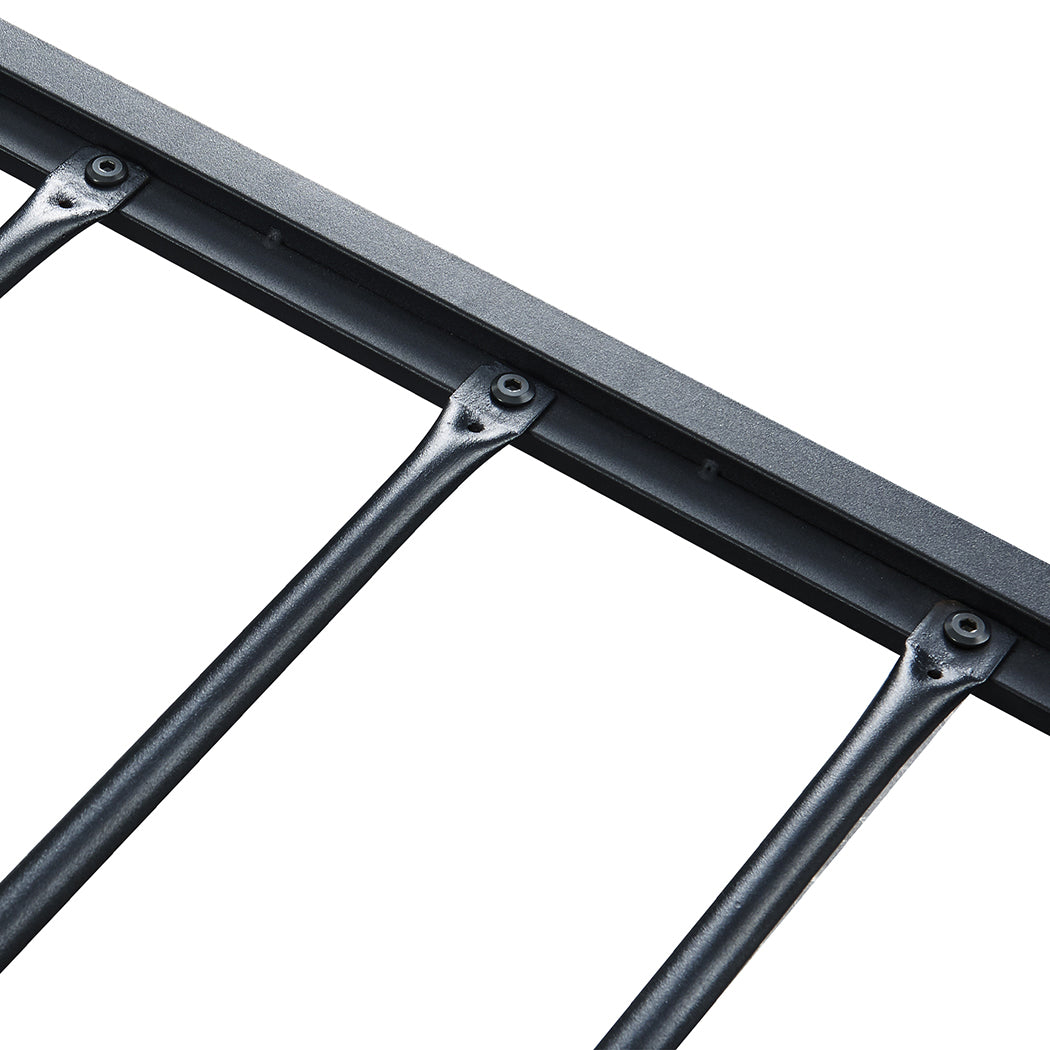 NNEIDS Levede Metal Bed Frame Mattress Base Queen-3