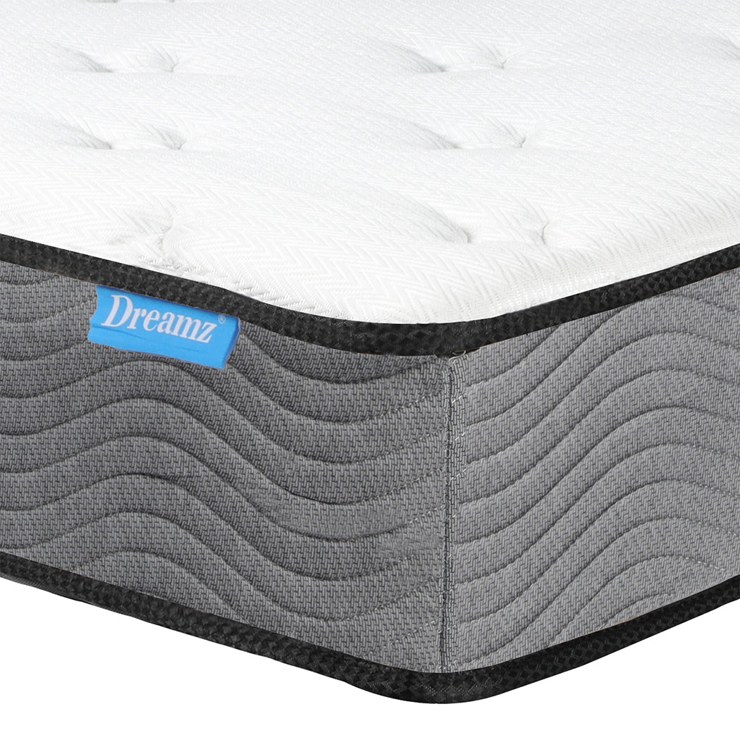 NNEIDS Dreamz Spring Mattress Pocket Bed Top Double-4