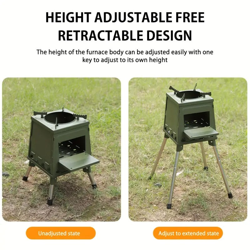 Folding Campfire Stove Portable Outdoor-4