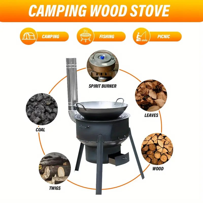 Wood Stove for Outdoor Camping-2
