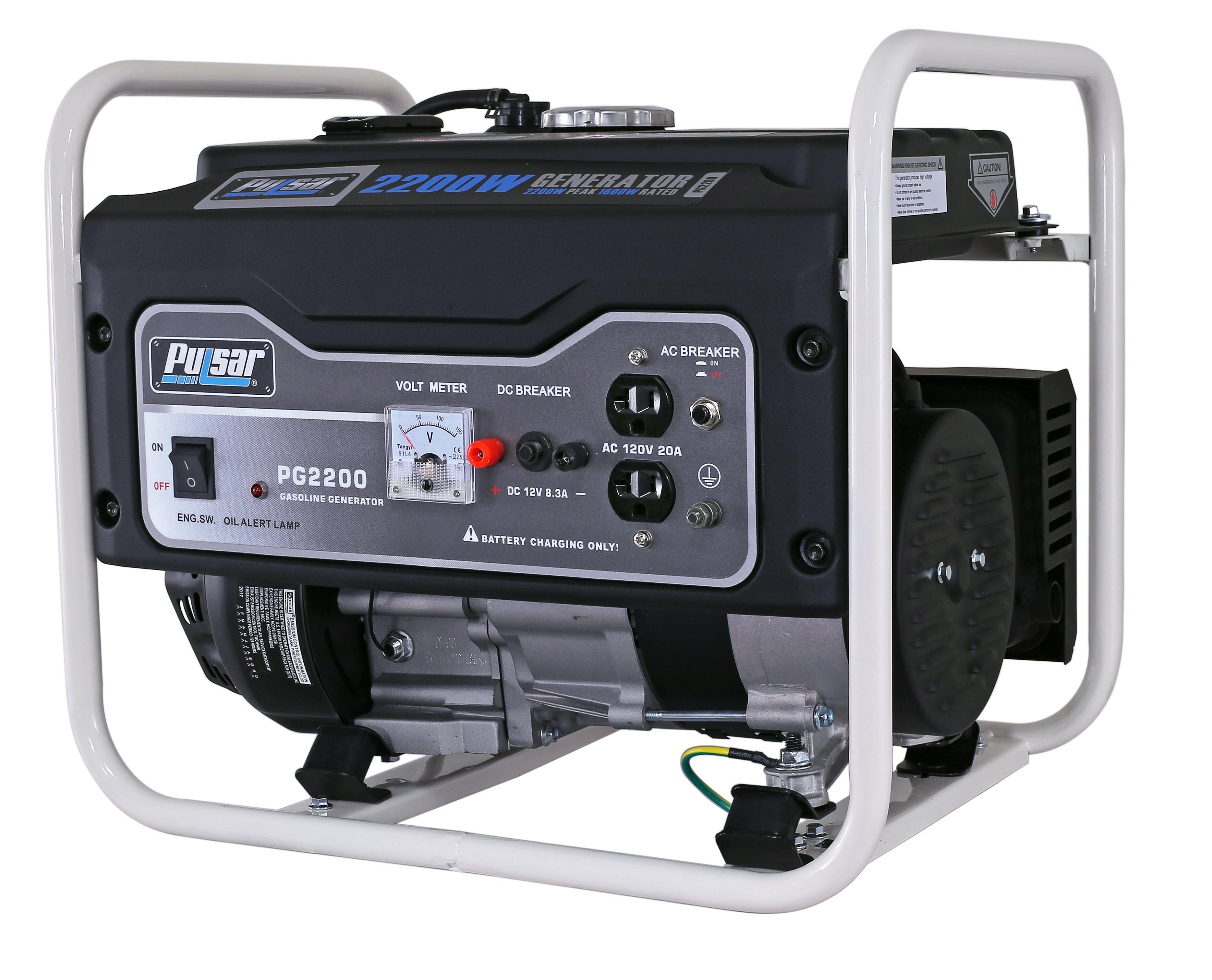 Pulsar Products 2,200-watt Gasoline-powered Portable Generator-3