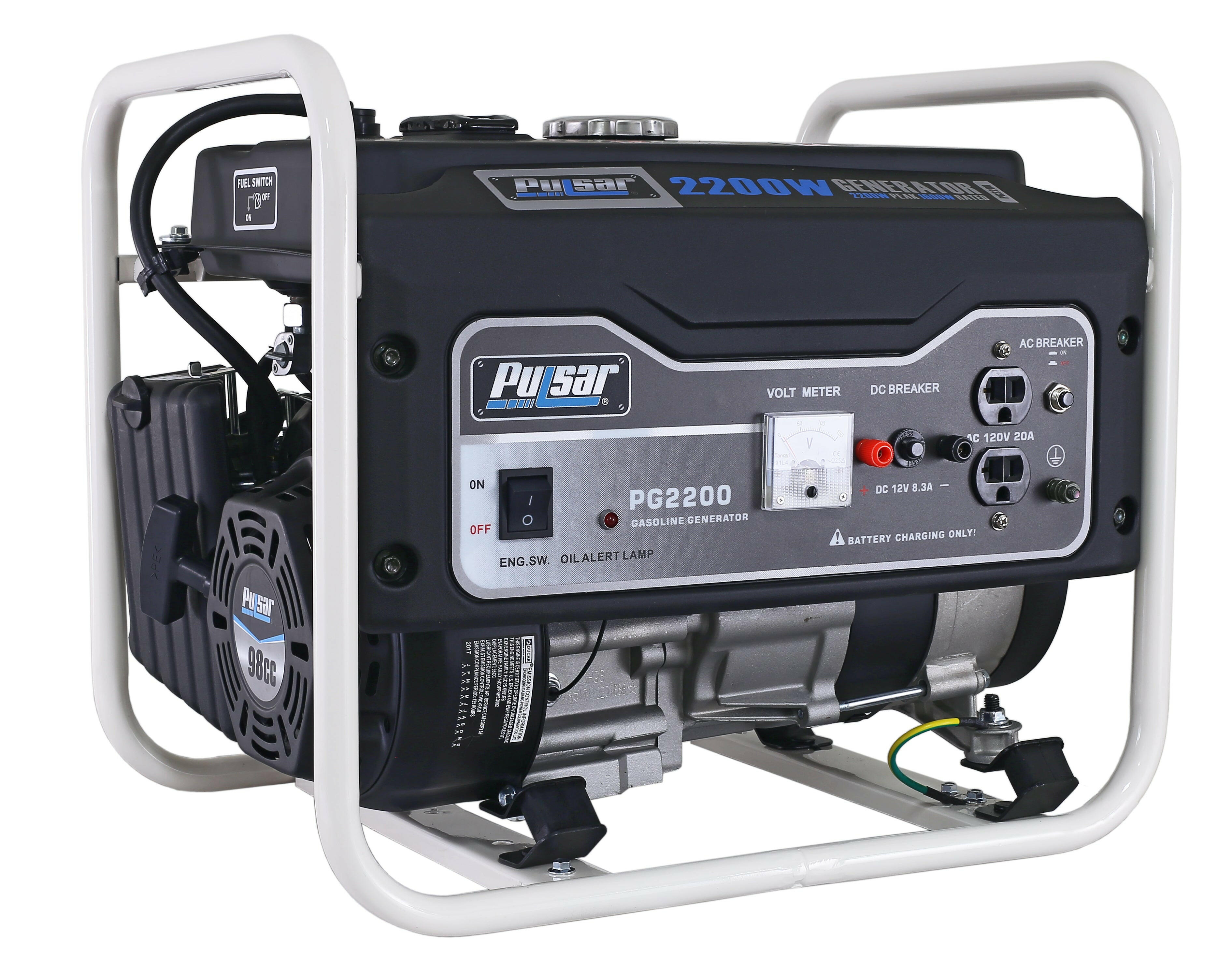 Pulsar Products 2,200-watt Gasoline-powered Portable Generator-4