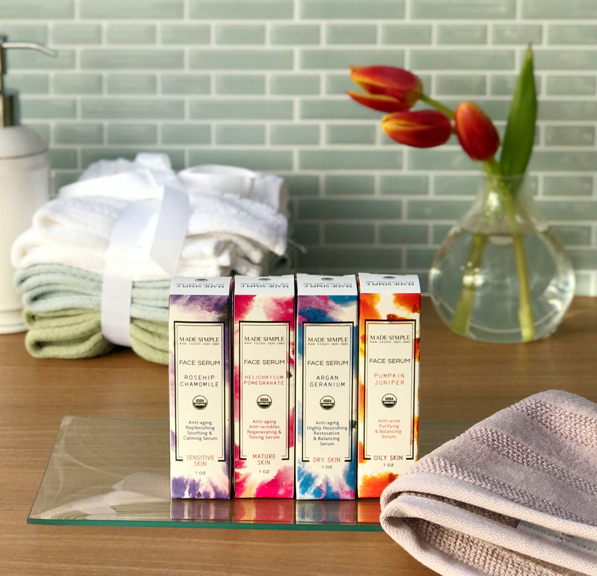 Helichrysum Pomegranate Face Serum for Mature Skin - Certified Organic, Vegan & Cruelty-free-8