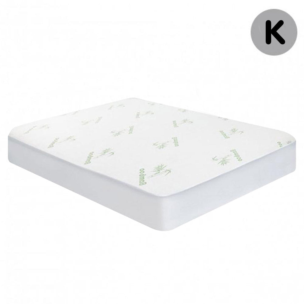 NNEDPE Bamboo Mattress Protector- King-0