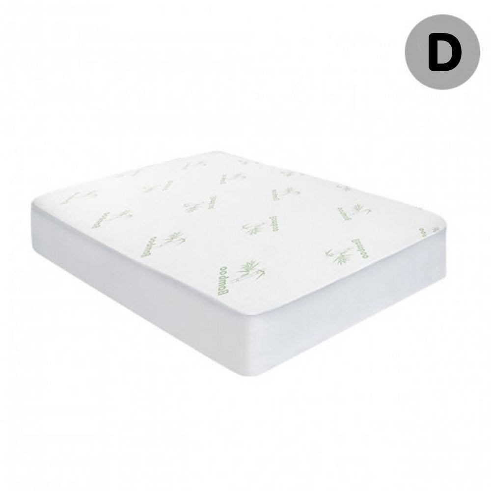 NNEDPE Bamboo Mattress Protector- Double-0