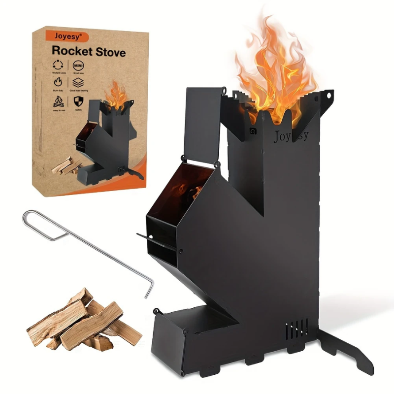 Outdoor Multifunctional Rocket Stove-0