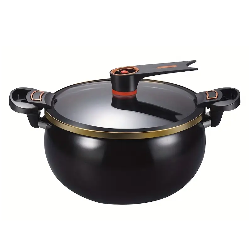 NNETM Chubby Soup Pot Non-Stick for All Stoves-0