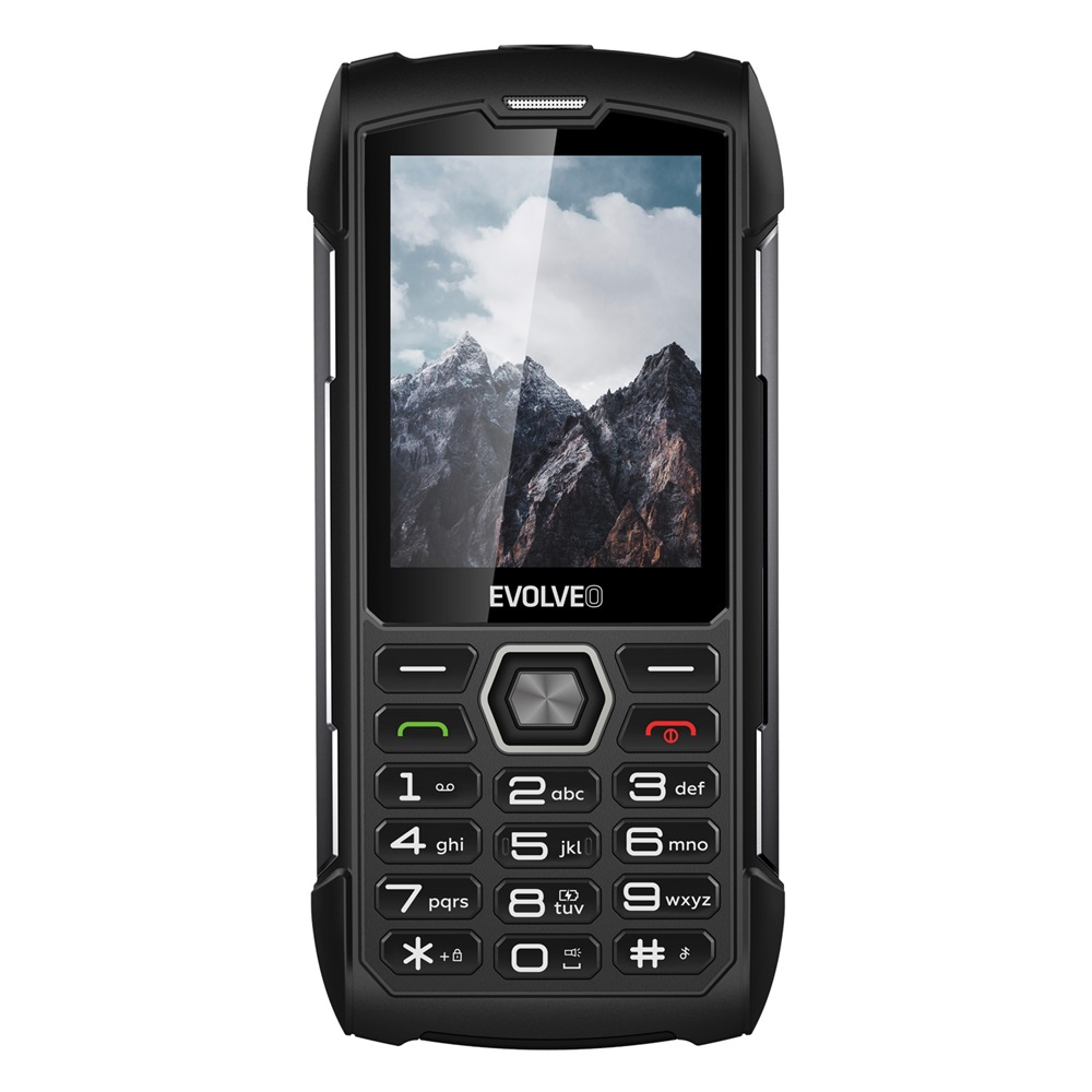 Мобилен телефон Evolveo STRONGPHONE H1, Черен/Сив (SGM SGP-H1-BG)-0