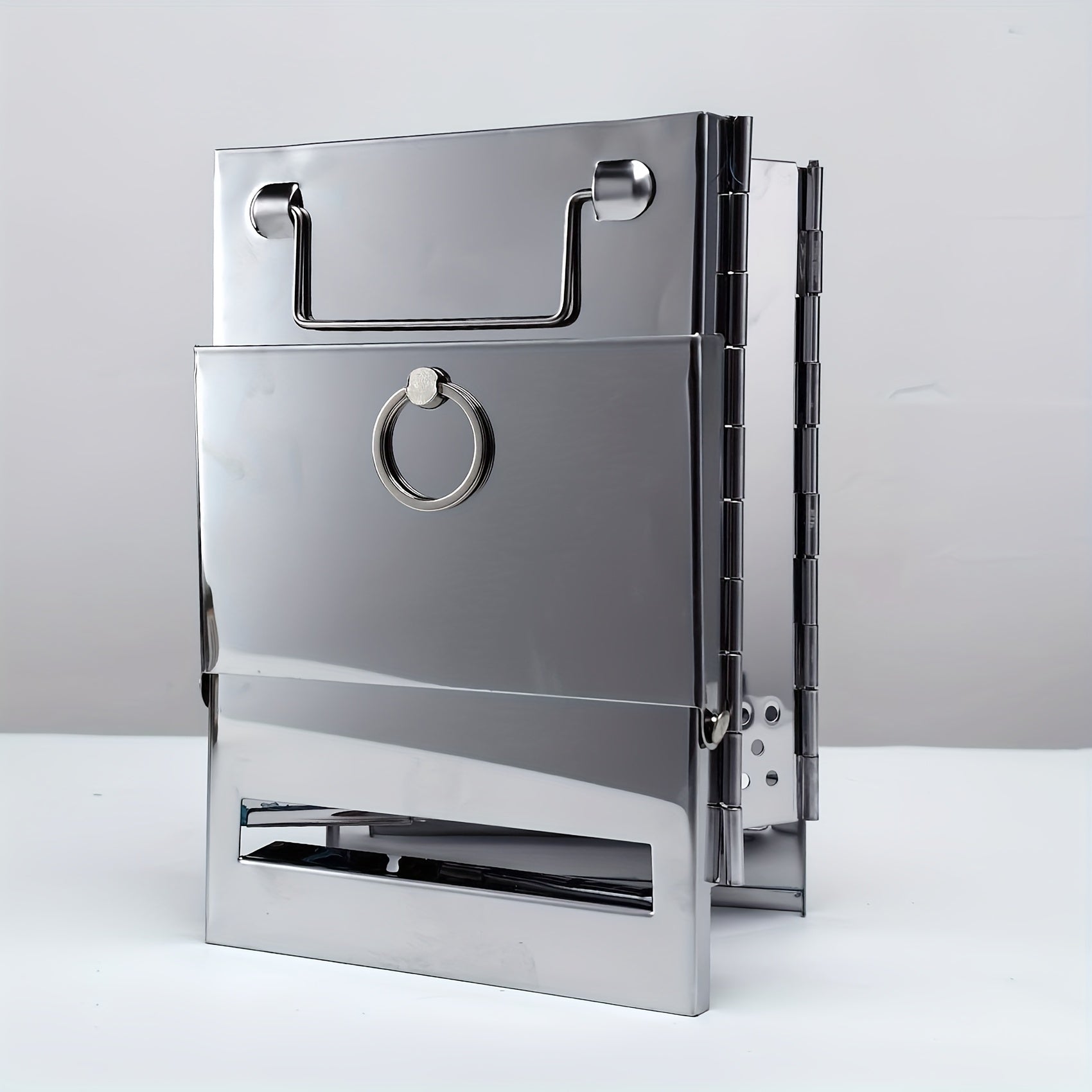 Folding Grill Mini BBQ Firewood Stove-1