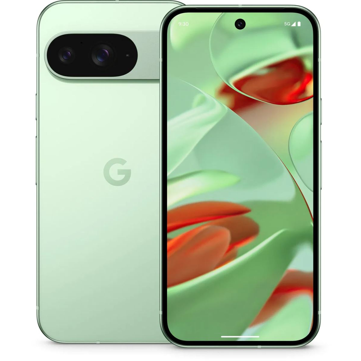 Мобилен телефон Google Pixel 9, 256GB, 12GB RAM, 5G, Wintergreen (GA05844-GB)-0