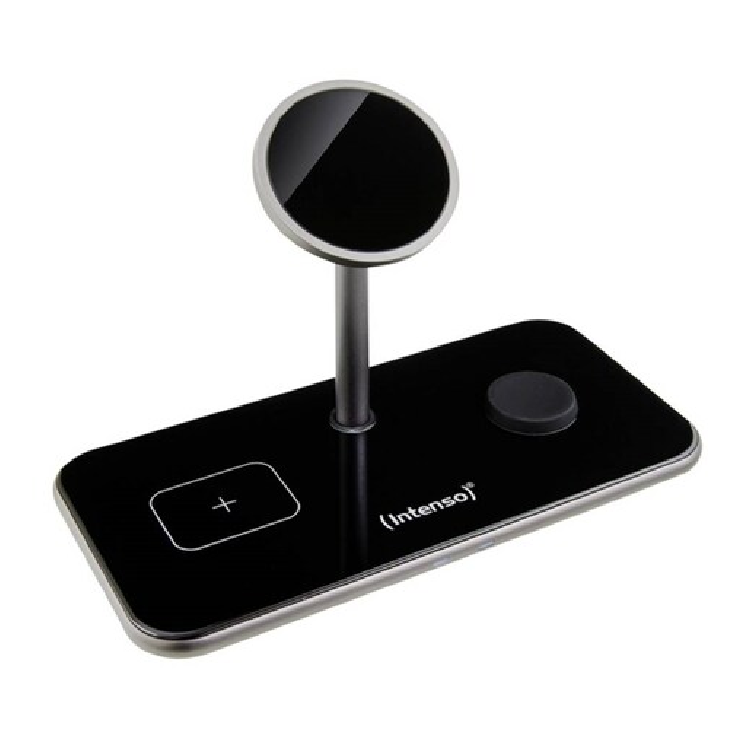 Ładowarka Intenso Intenso 3in1 Magnetic Wireless Charger MB13 black (7410810)-0