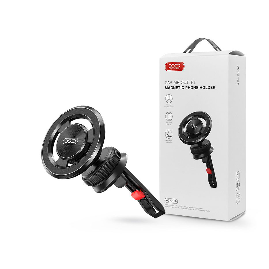 XO Xo Uchwyt Samochodowy C130 Magnetyczny Czarny Do Kratki (XO845729)-0