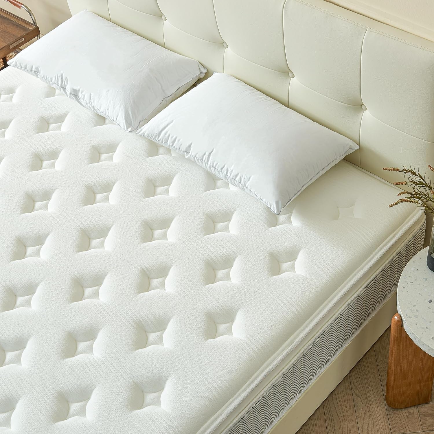 Full Size 12 Inch PremiumMemoryFoam Hybrid Mattress-4