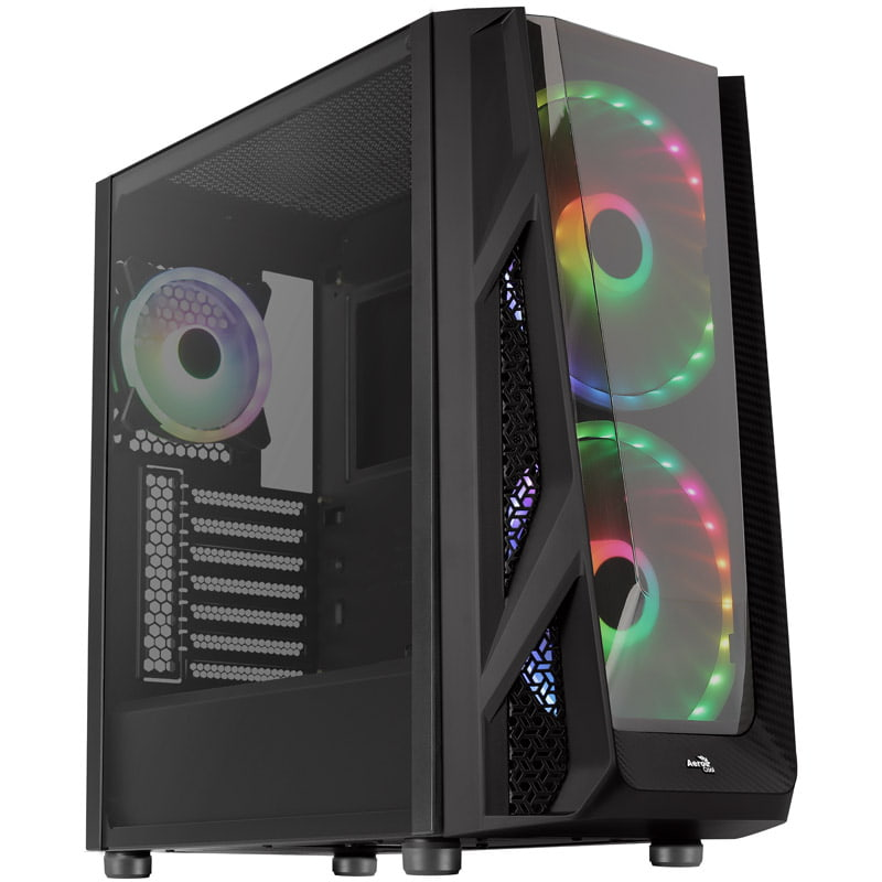 Carcasa PC, Aerocool, NightHawk, Negru (ACCM-PB20033.11)-0