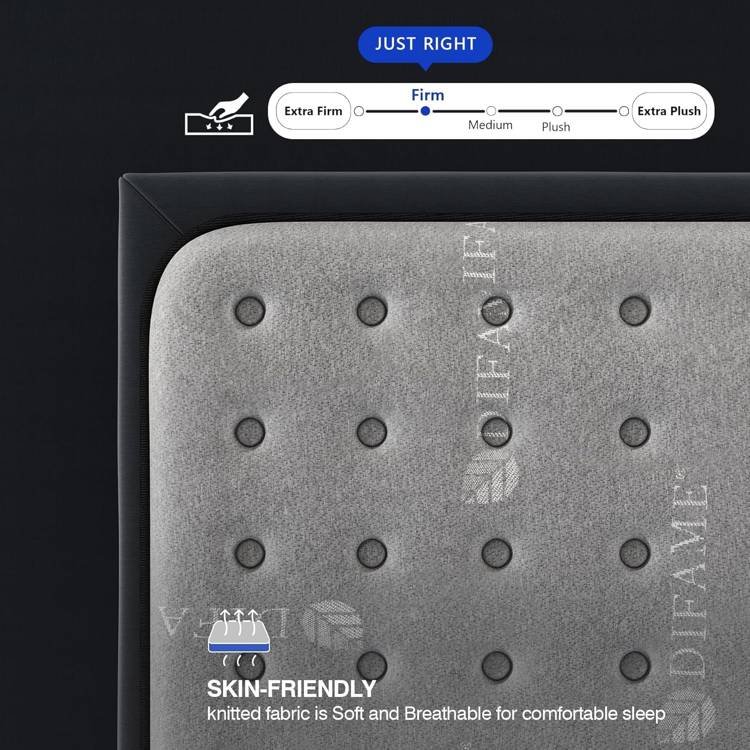 CoolingGel King Size Premium Hybrid Mattress MemoryFoam-1