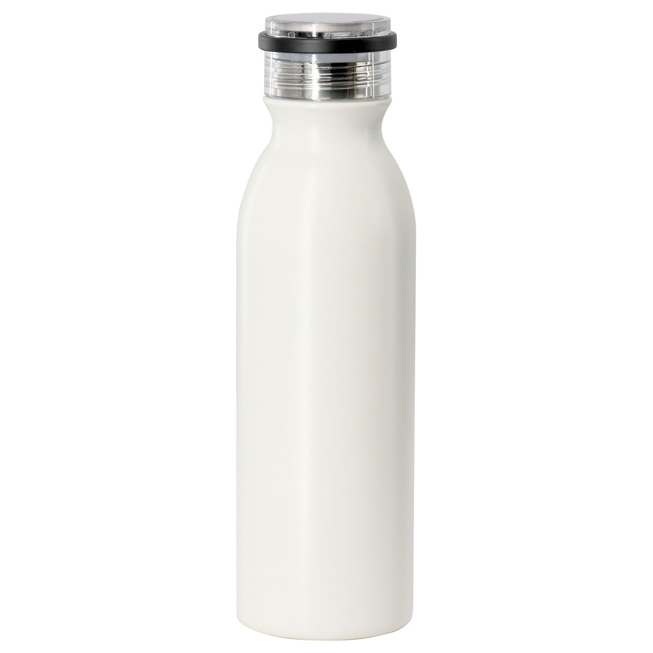Gibson Home Marina 20oz Stainless Steel Thermal Bottle with Acrylic Lid in Cream-0