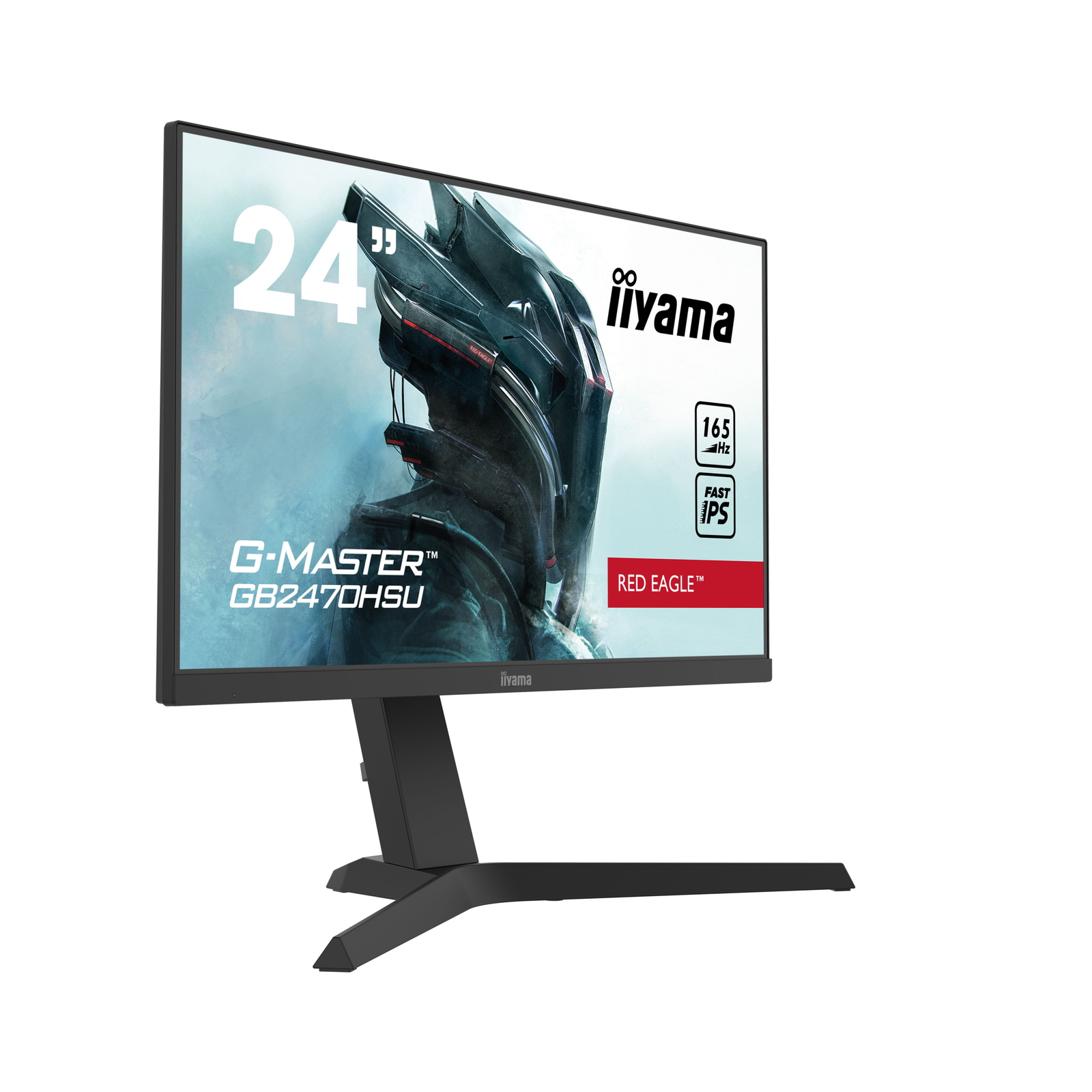 iiyama G-MASTER G2470HS-B1 monitor komputerowy 60,5 cm (23.8") 1920 x 1080 px Full HD LCD Czarny (G2470HS-B1)-0