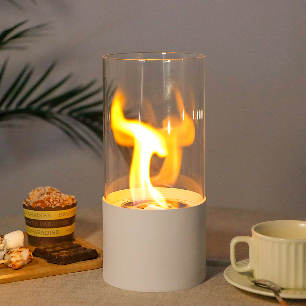 10"H  Portable Tabletop Fireplace Indoor/Outdoor-1