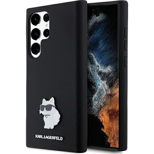 Karl Lagerfeld KLHCS23LSMHCNPK Keménytok Samsung Galaxy S23 Ultra - Fekete (3666339242220)-0