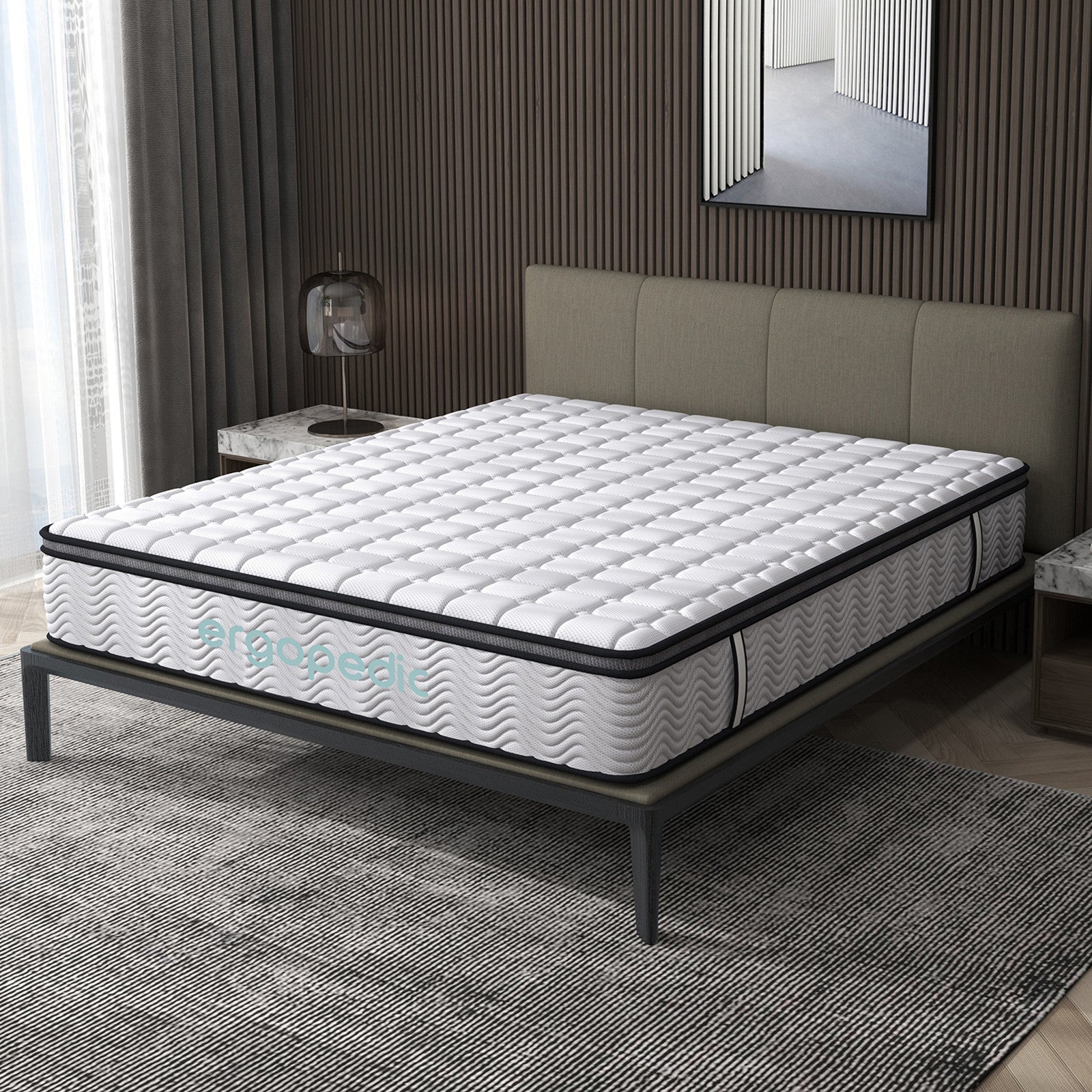 NNEIDS Ergopedic Pocket Spring Mattress-Single-1