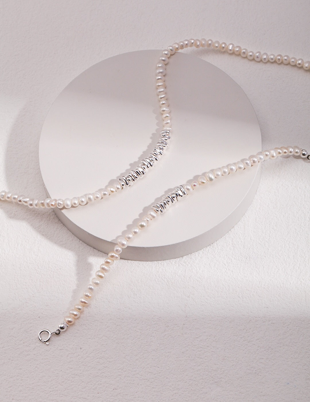 Natural Pearl Beaded Bracelet-2