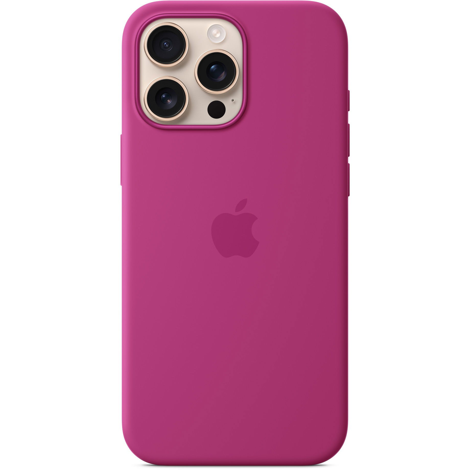 Husa de protectie Apple Silicone Case with MagSafe pentru iPhone 16 Pro Max - Fuchsia (MYYX3ZM/A)-0
