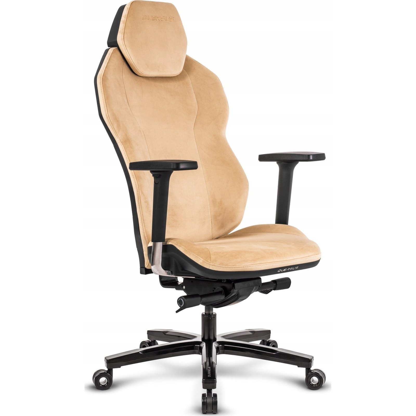 Fotel QUERSUS ICOS.1.2 Beige Rabbit (beżowy) (ICOS.1.2.Beige Rabbit)-0