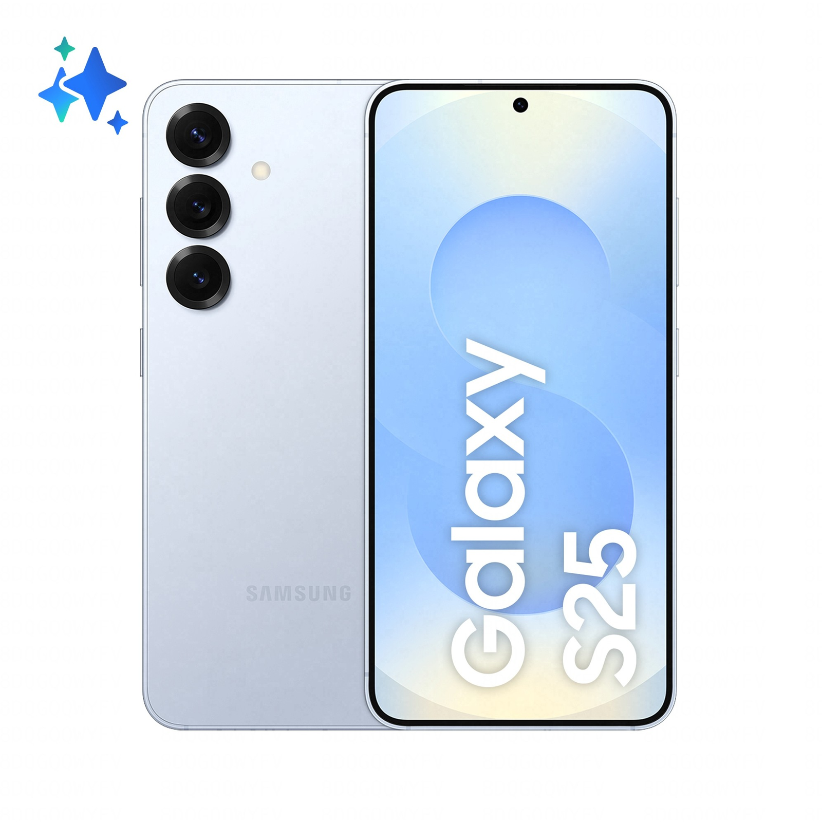 Samsung Galaxy S25 15,8 cm (6.2") Dual SIM Android 15 5G USB tip-C 12 Giga Bites 256 Giga Bites 4000 mAh Albastru (SM-S931BLBGEUB)-0