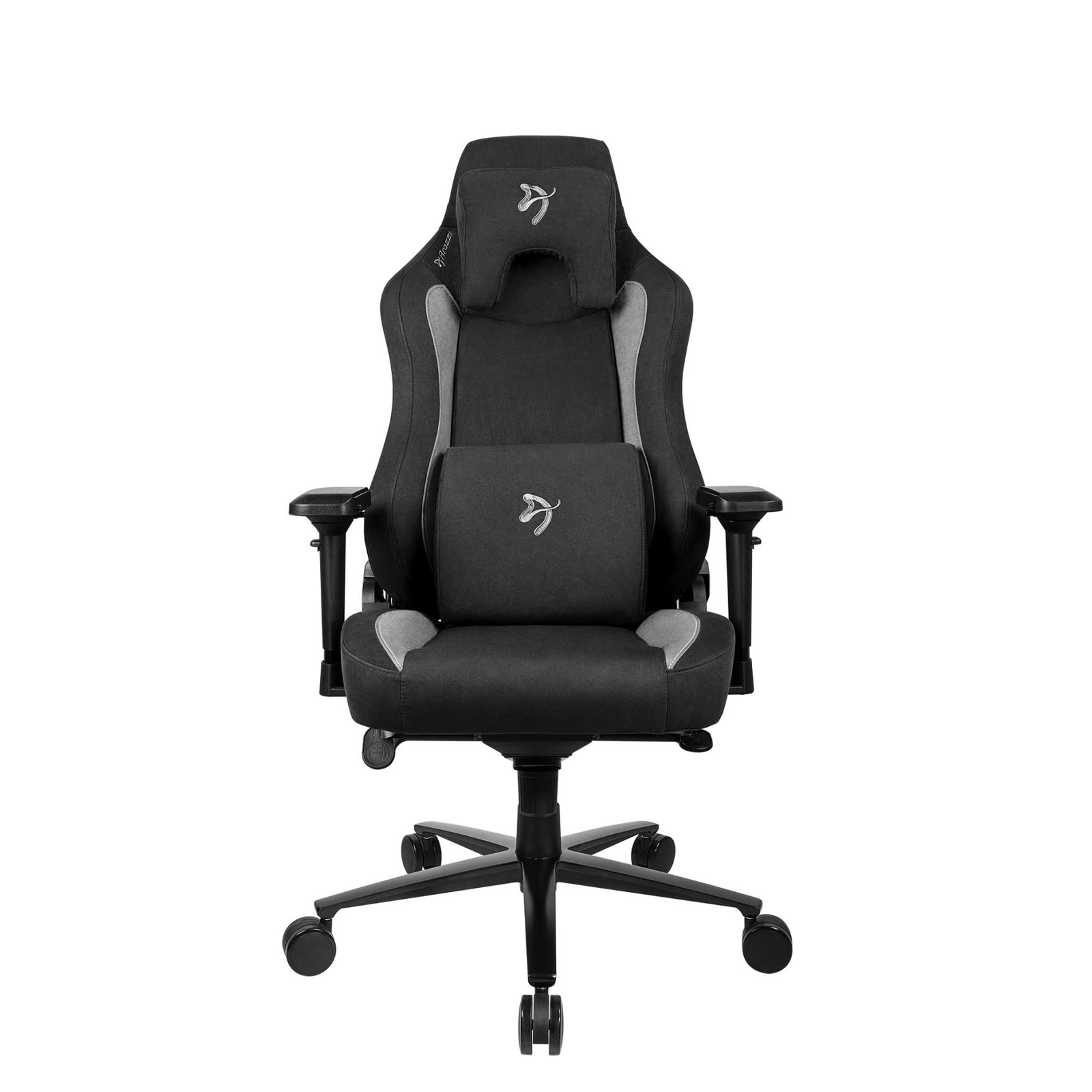 Scaun gaming, Arozzi, Textil, Gri/Negru (VERNAZZA-SPSF-BK)-0