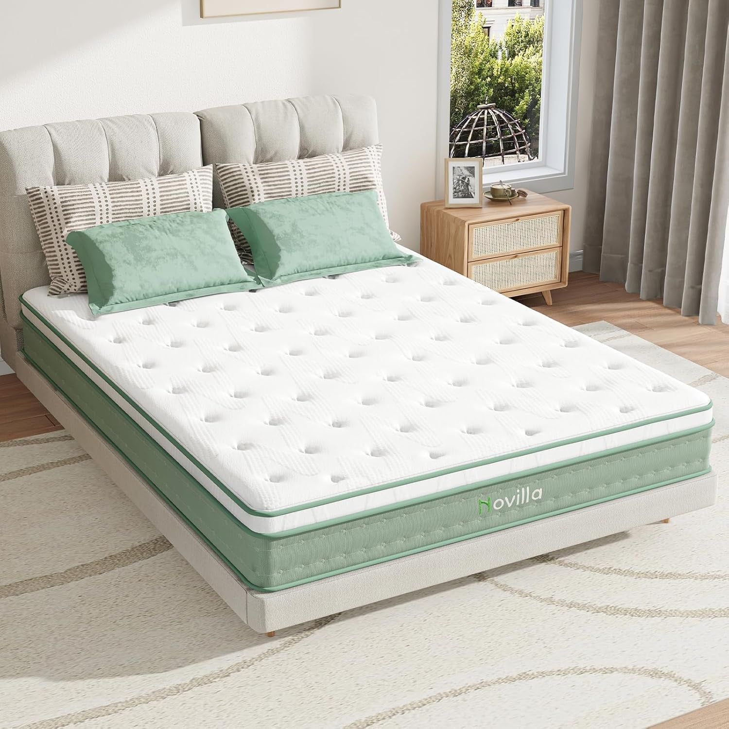 Twin Memory Foam Mattress Therapeutic Ergonomic Design-0